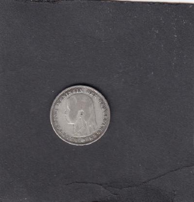 Beschrijving: 25 Cent WILHELMINA